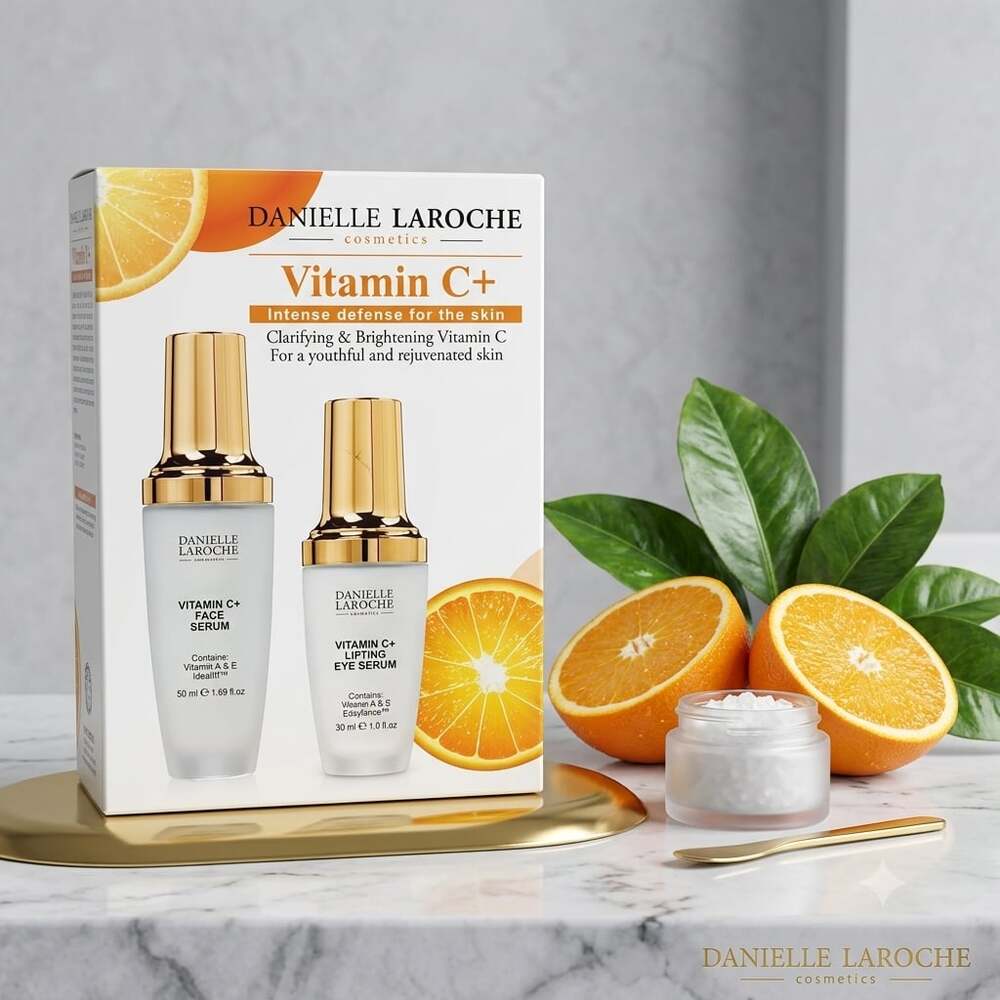 Danielle Laroche Vitamin C+ Face Serum & Lifting Eye Serum Set